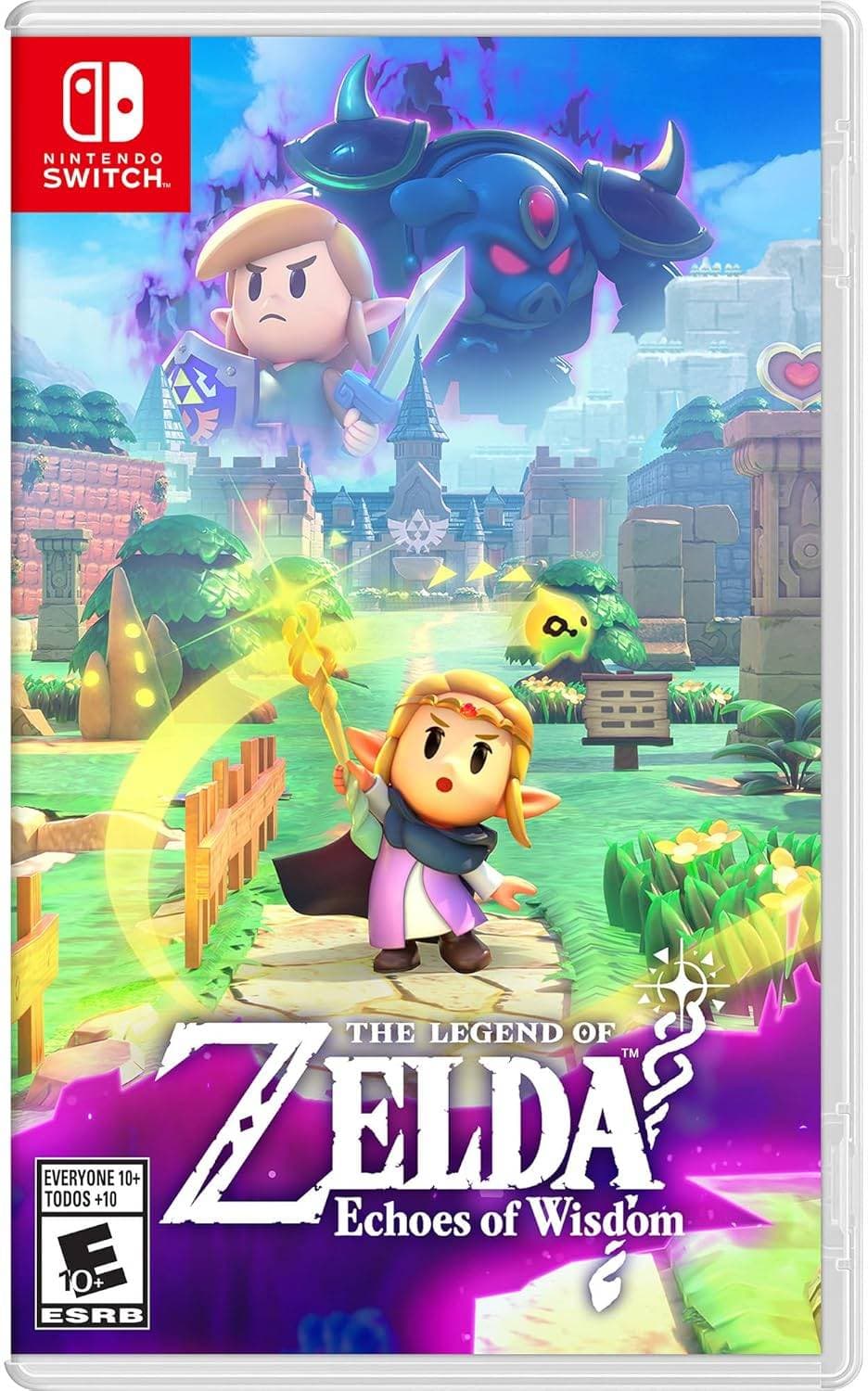 Capa do jogo The Legend of Zelda: Echoes of Wisdom