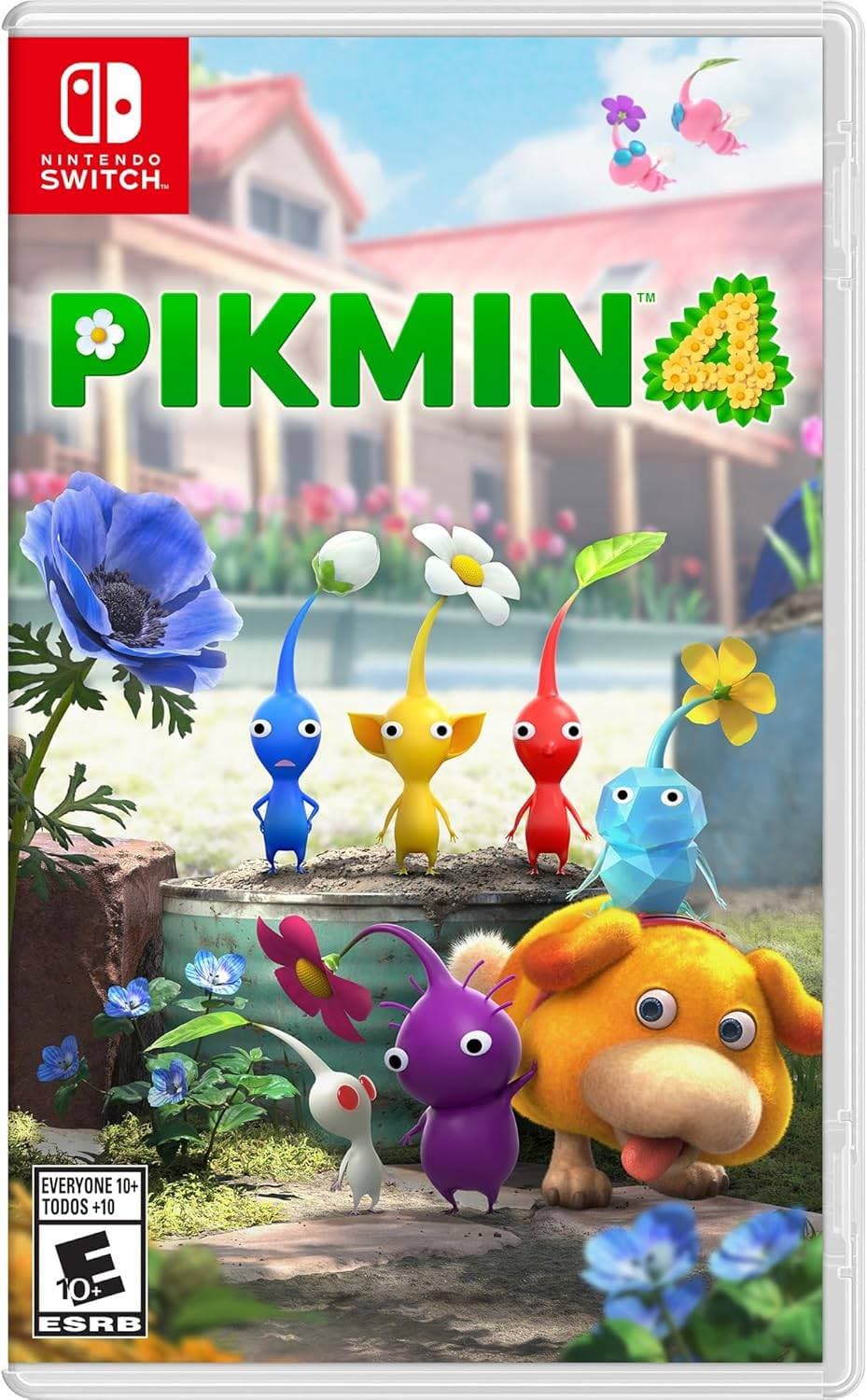 Capa do jogo Pikmin 4