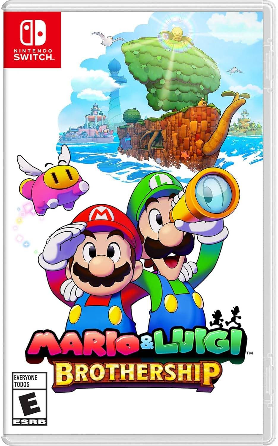 Capa do jogo Mario & Luigi: Brothership