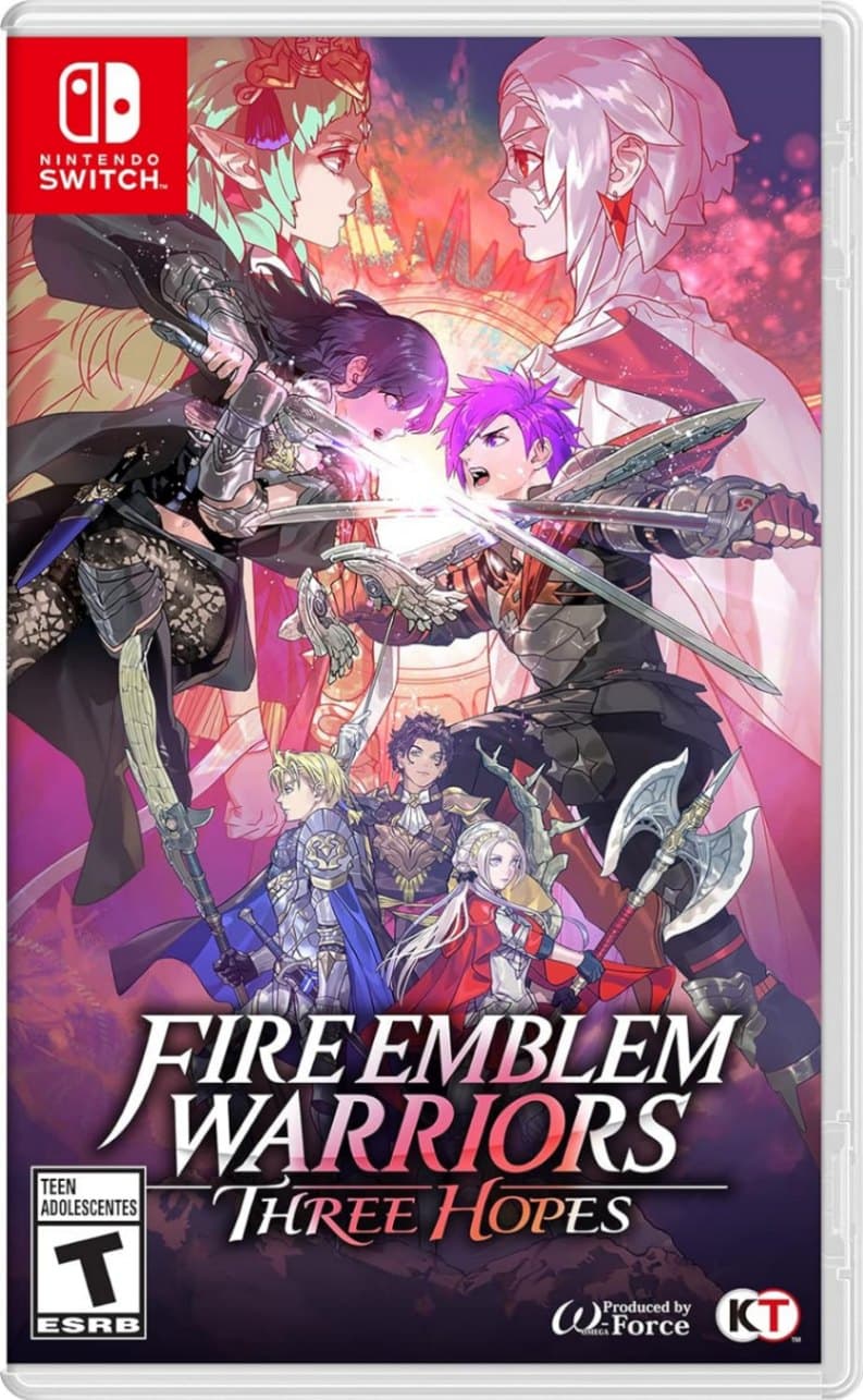 Capa do jogo Fire Emblem Warriors: Three Hopes