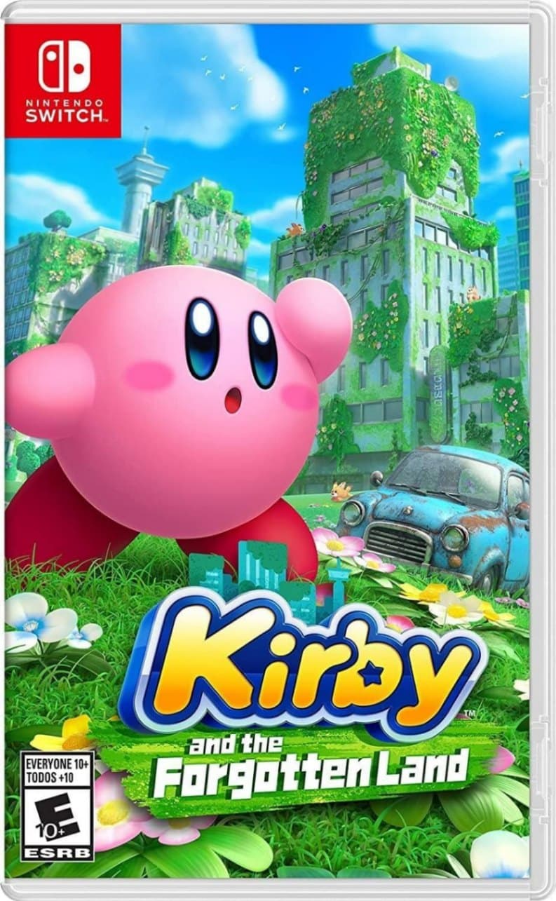 Capa do jogo Kirby and the Forgotten Land