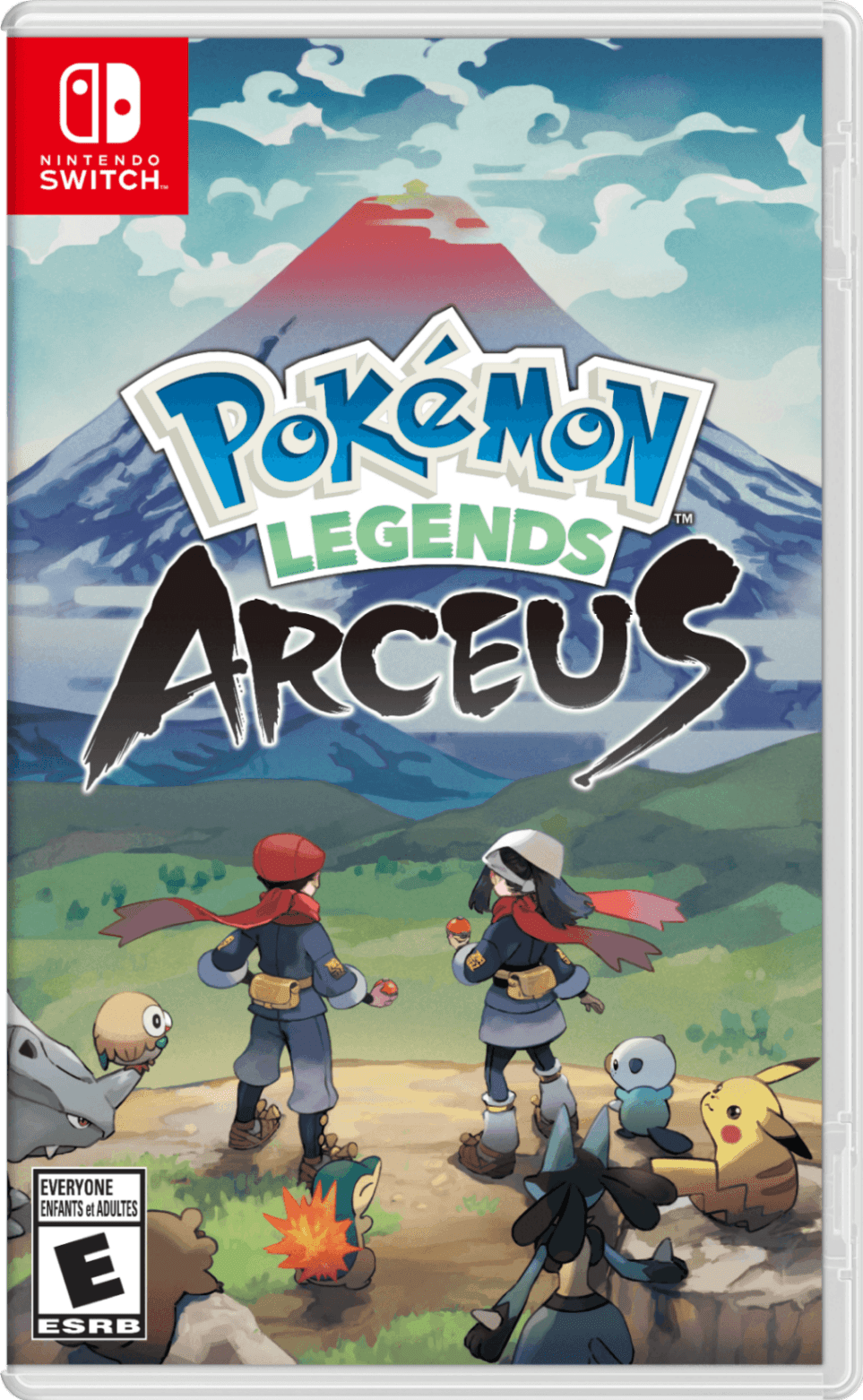 Capa do jogo Pokémon Legends: Arceus