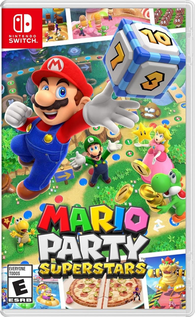 Capa do jogo Mario Party Superstars