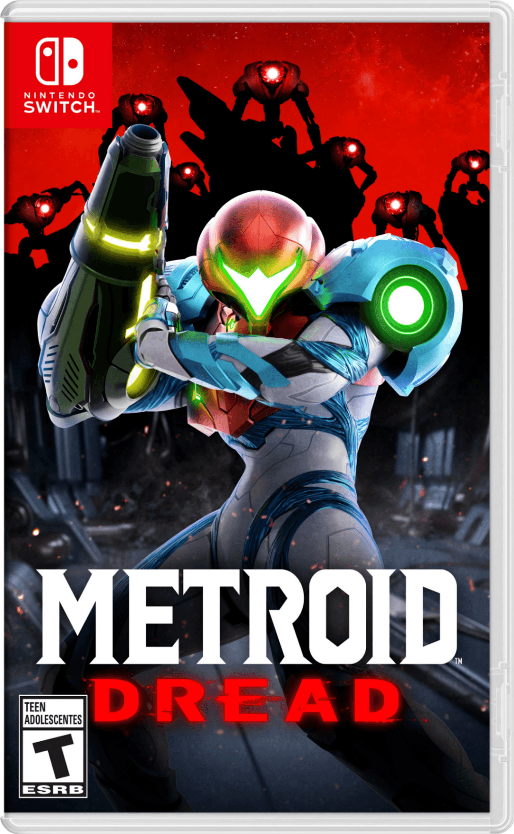 Capa do jogo Metroid Dread