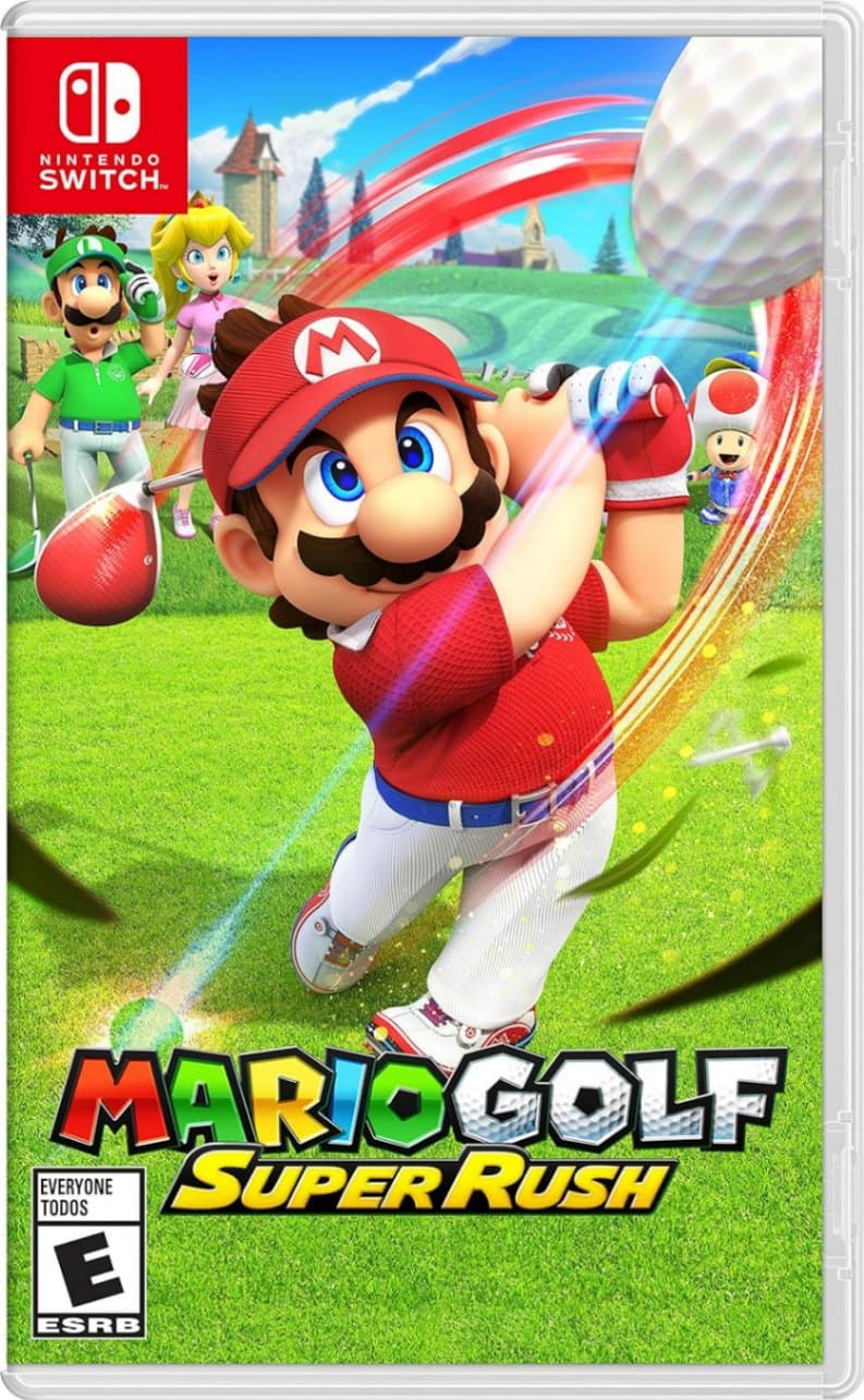 Capa do jogo Mario Golf: Super Rush