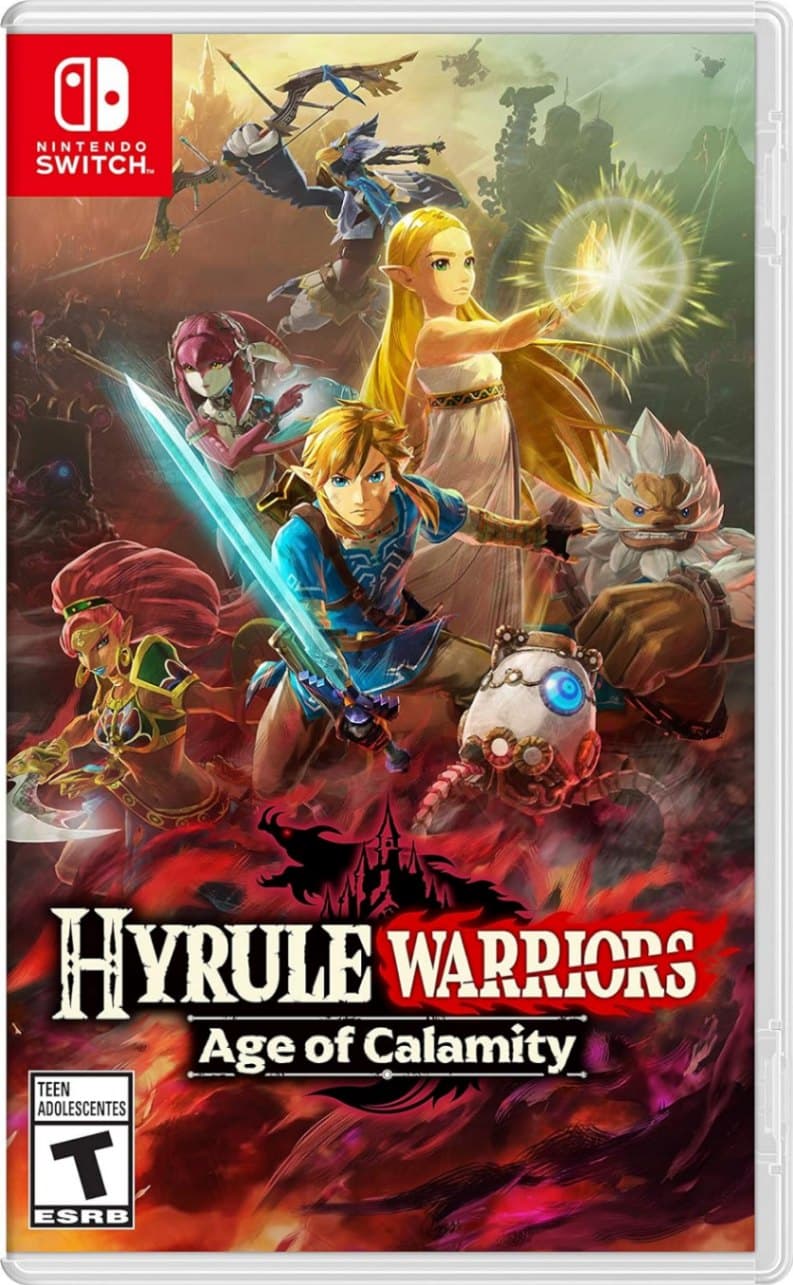 Capa do jogo Hyrule Warriors: Age of Calamity