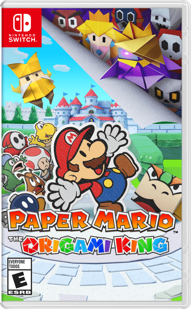 Capa do jogo Paper Mario: The Origami King
