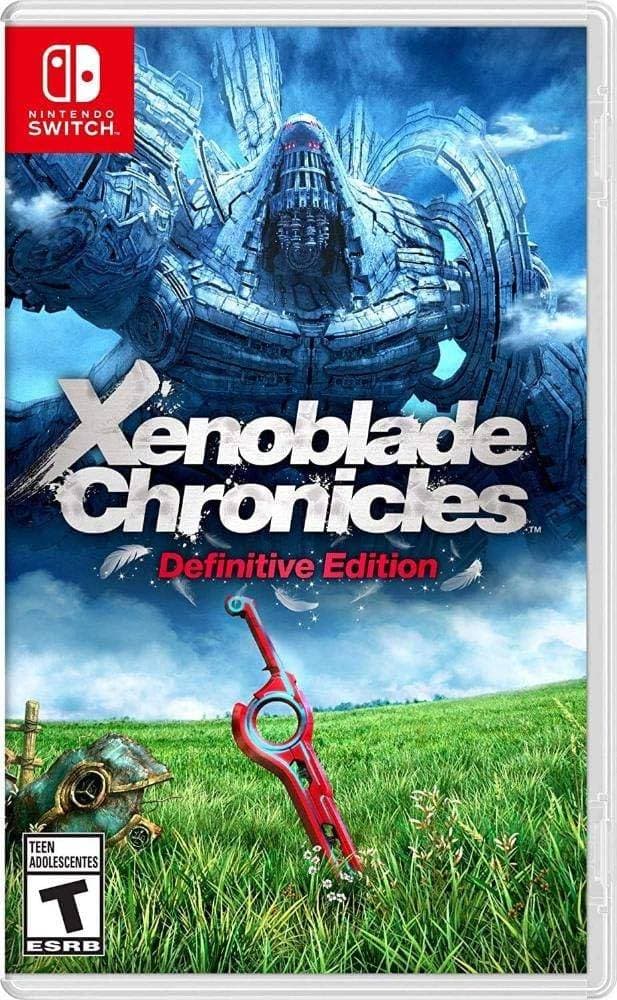 Capa do jogo Xenoblade Chronicles Definitive Edition