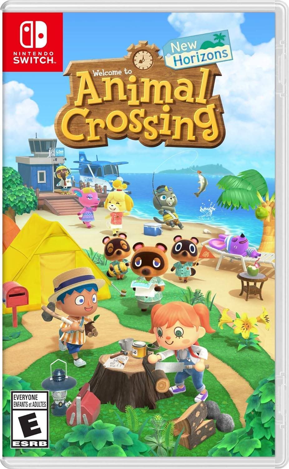 Capa do jogo Animal Crossing: New Horizons