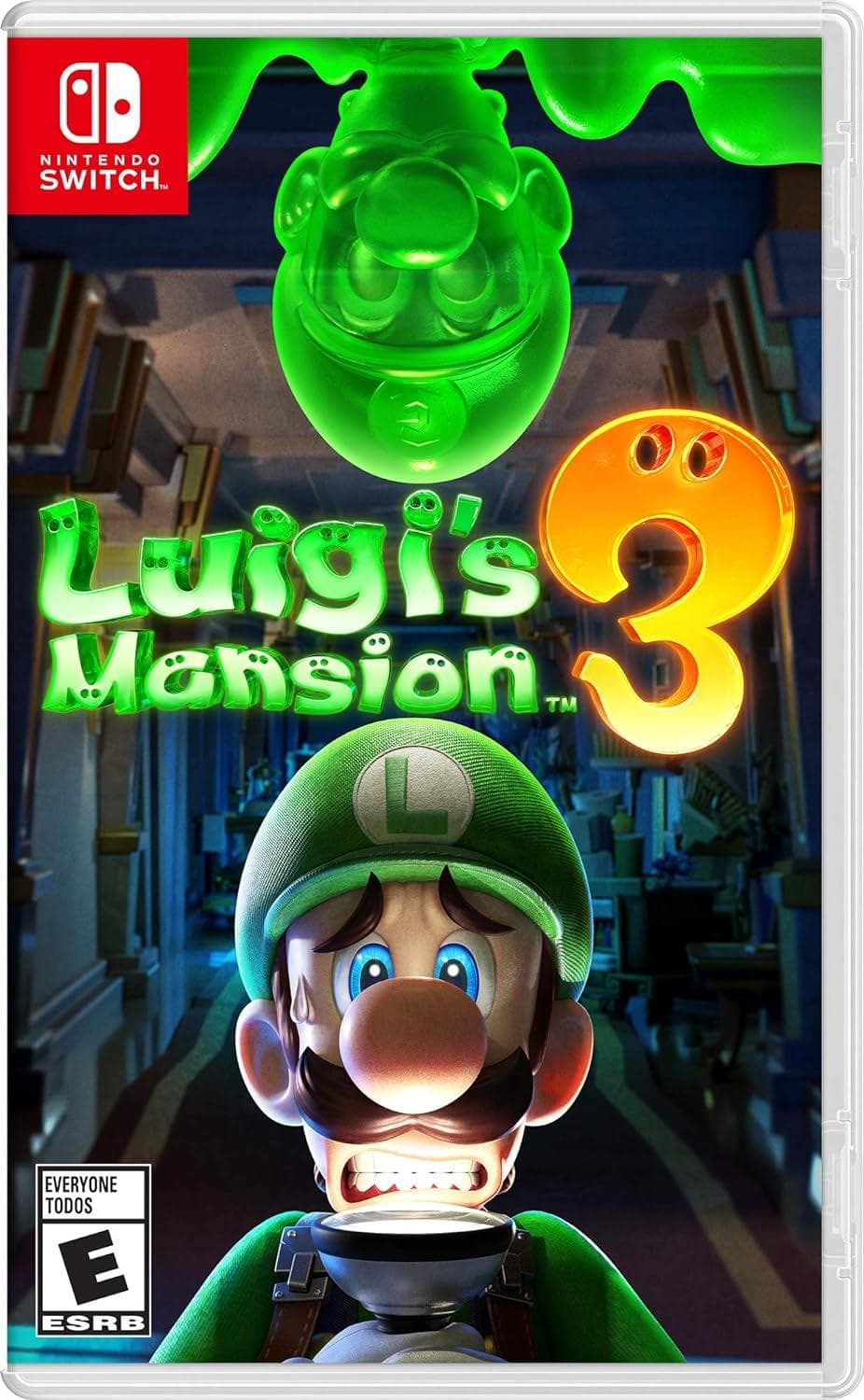 Capa do jogo Luigi’s Mansion 3