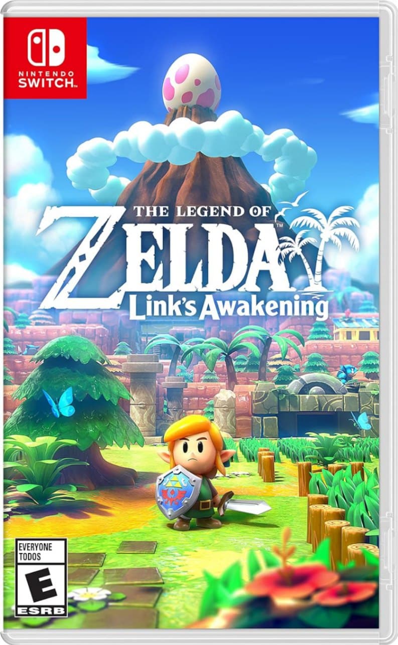 Capa do jogo The Legend of Zelda: Link’s Awakening