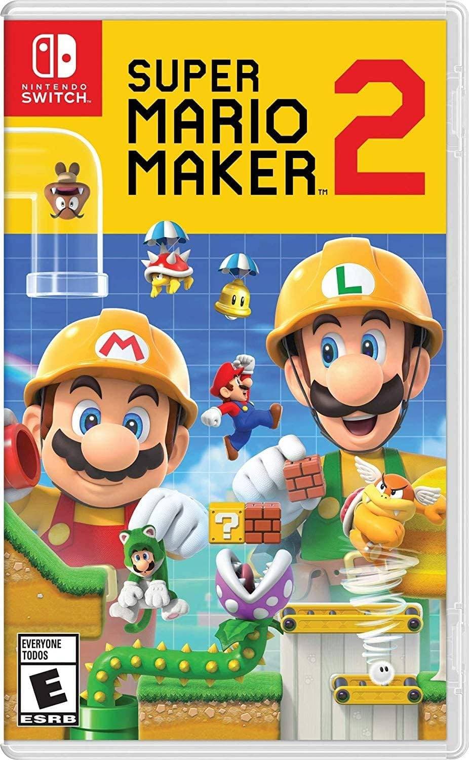 Capa do jogo Super Mario Maker 2