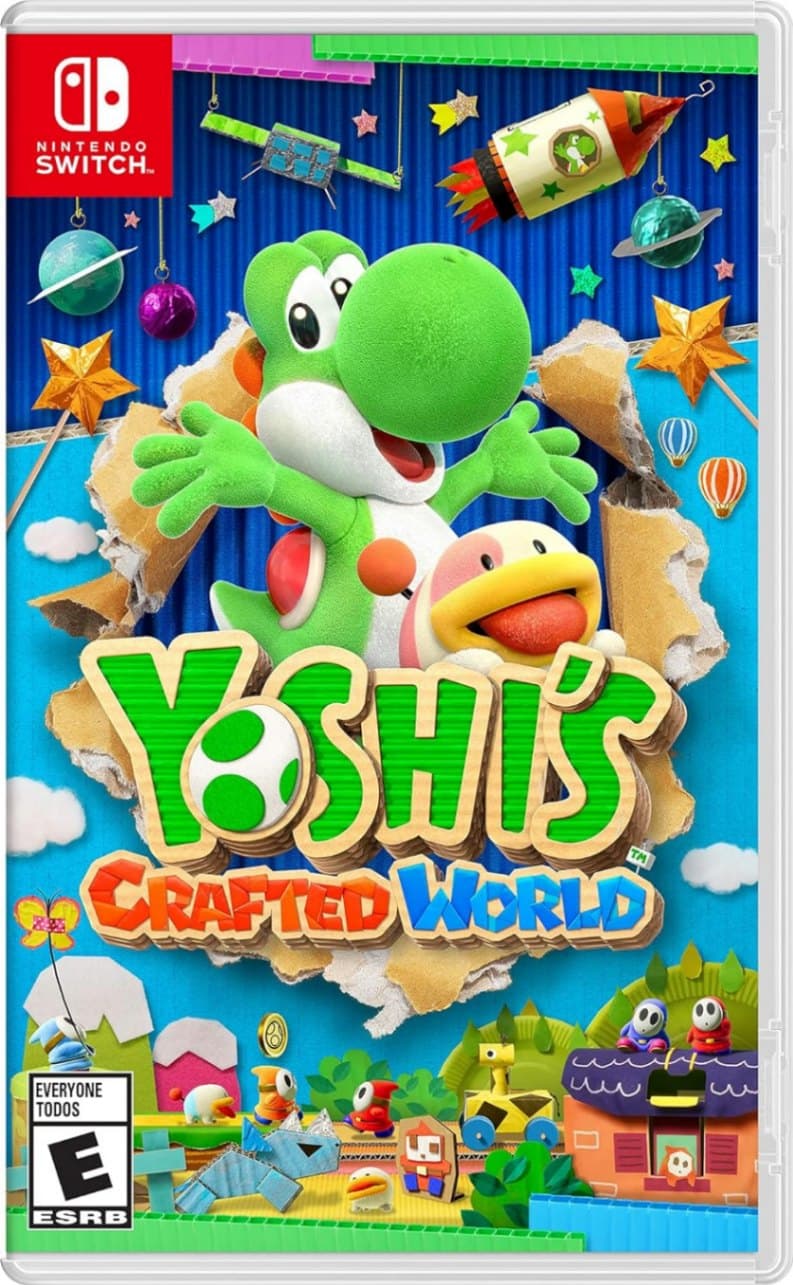 Capa do jogo Yoshi's Crafted World