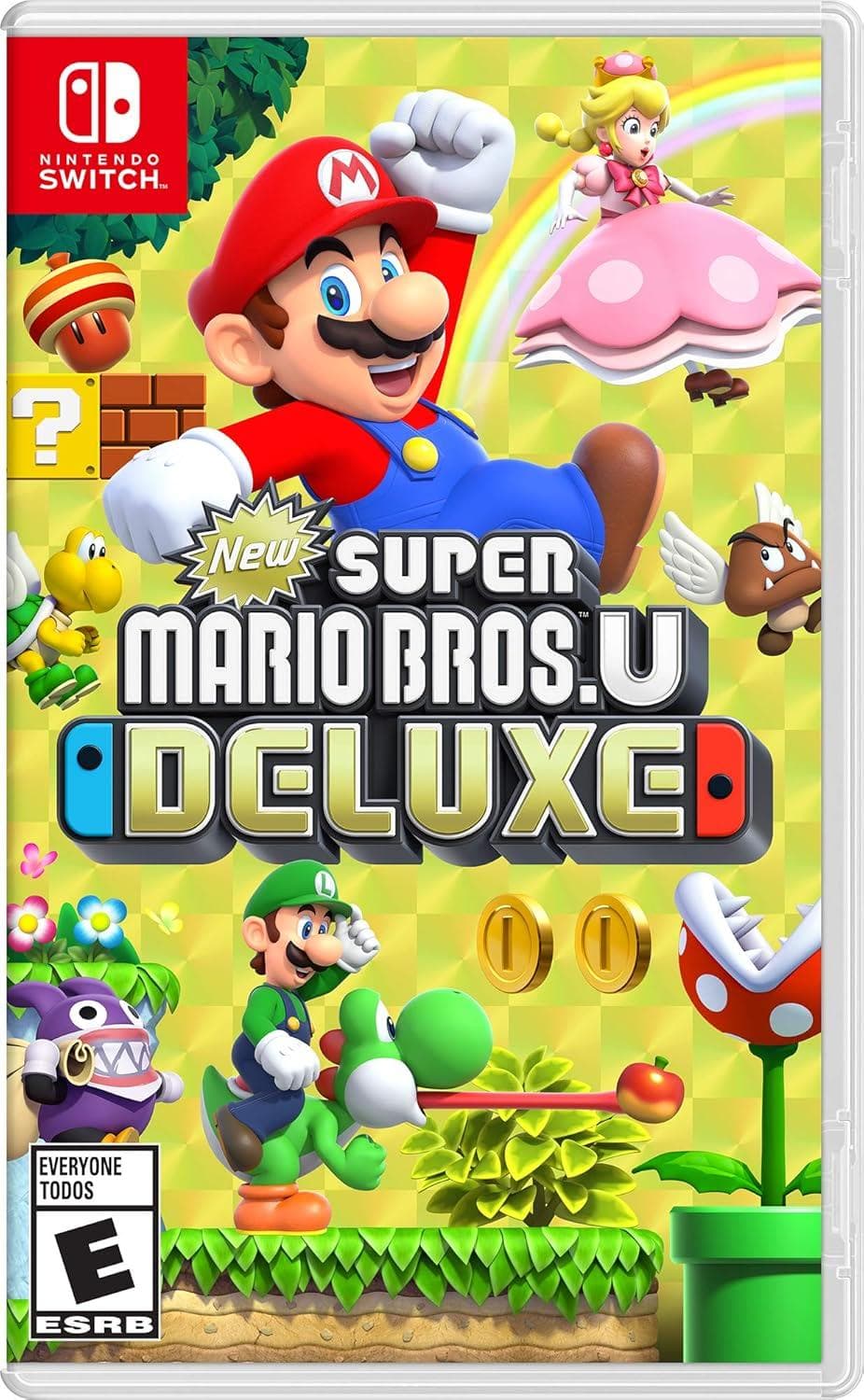 Capa do jogo New Super Mario Bros. U Deluxe