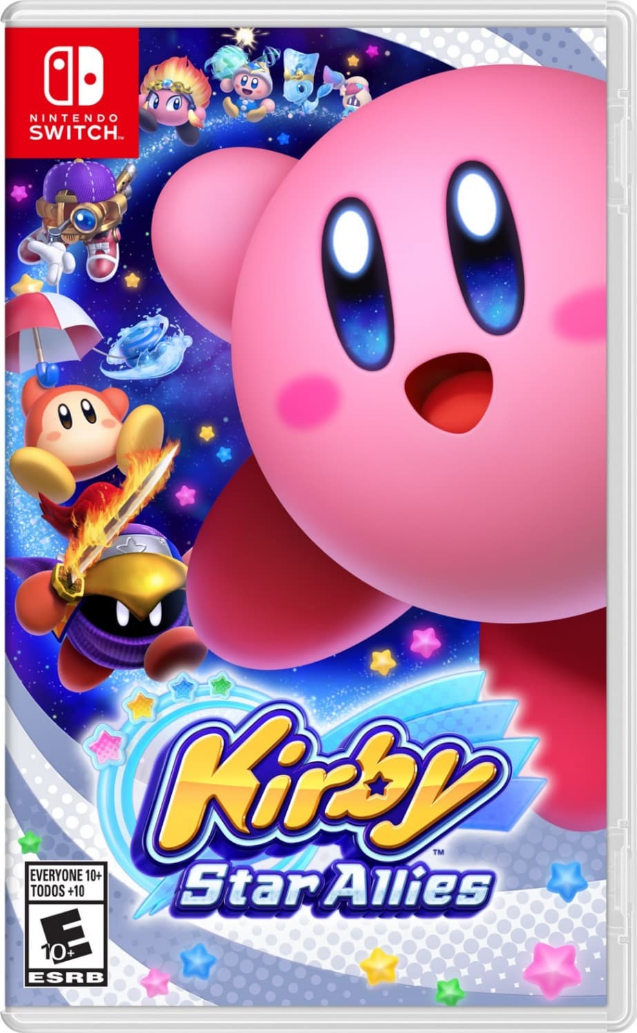 Capa do jogo Kirby Star Allies