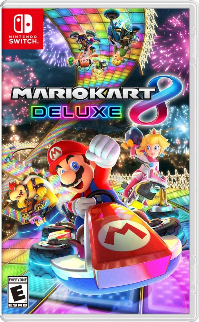 Capa do jogo Mario Kart 8 Deluxe