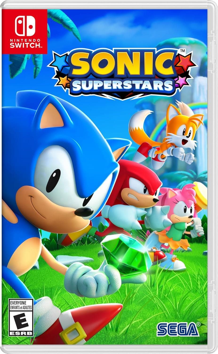 Capa do jogo Sonic Superstars