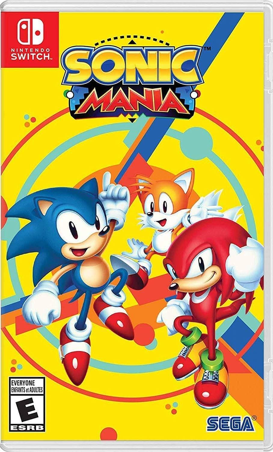 Capa do jogo Sonic Mania