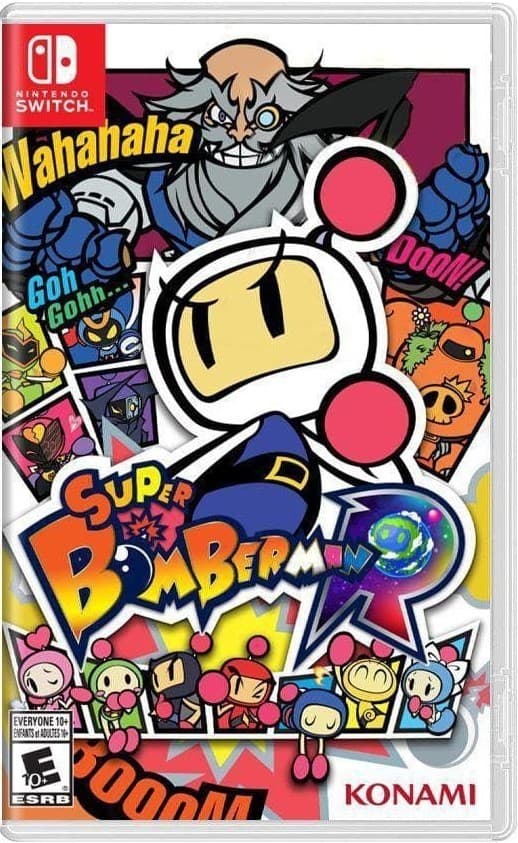 Capa do jogo Super Bomberman R