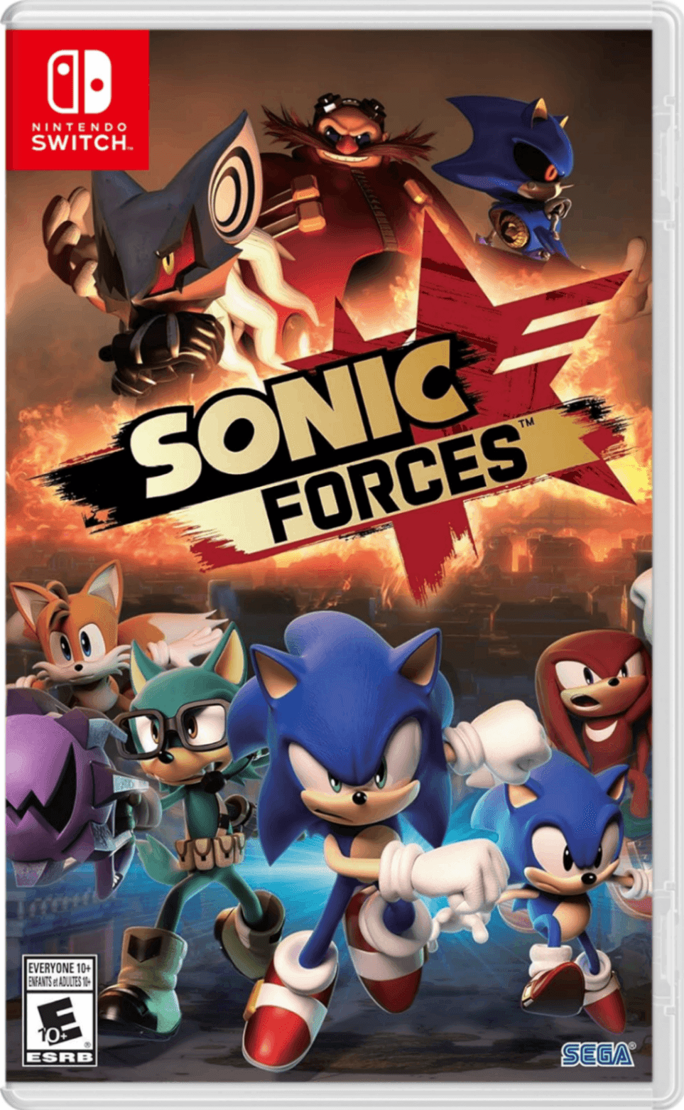 Capa do jogo Sonic Forces