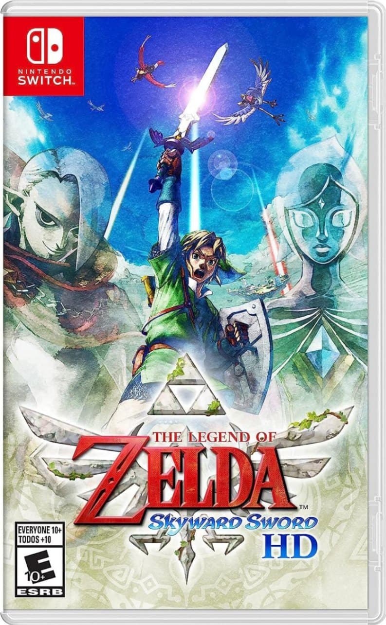 Capa do jogo The Legend of Zelda: Skyward Sword HD
