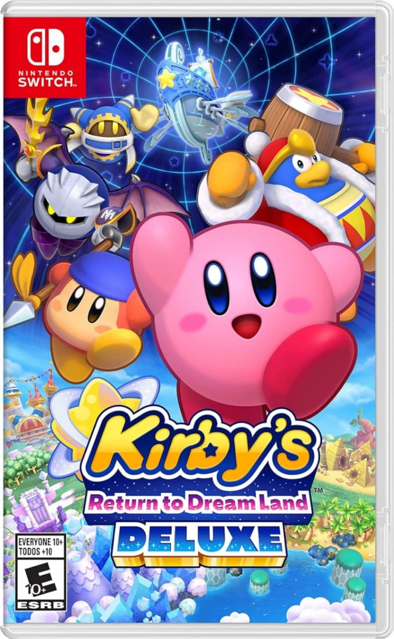 Capa do jogo Kirby’s Return to Dream Land Deluxe