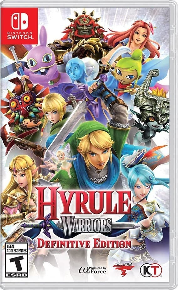 Capa do jogo Hyrule Warriors: Definitive Edition