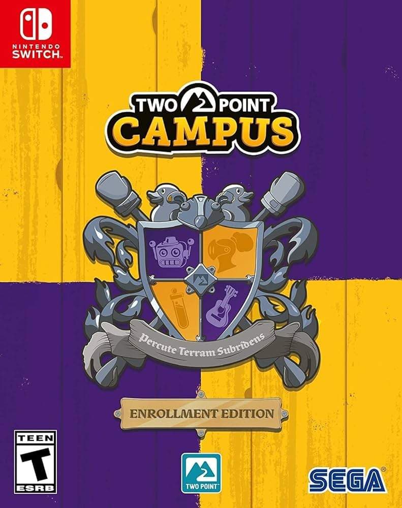 Capa do jogo Two Point Campus Enrollment Edition