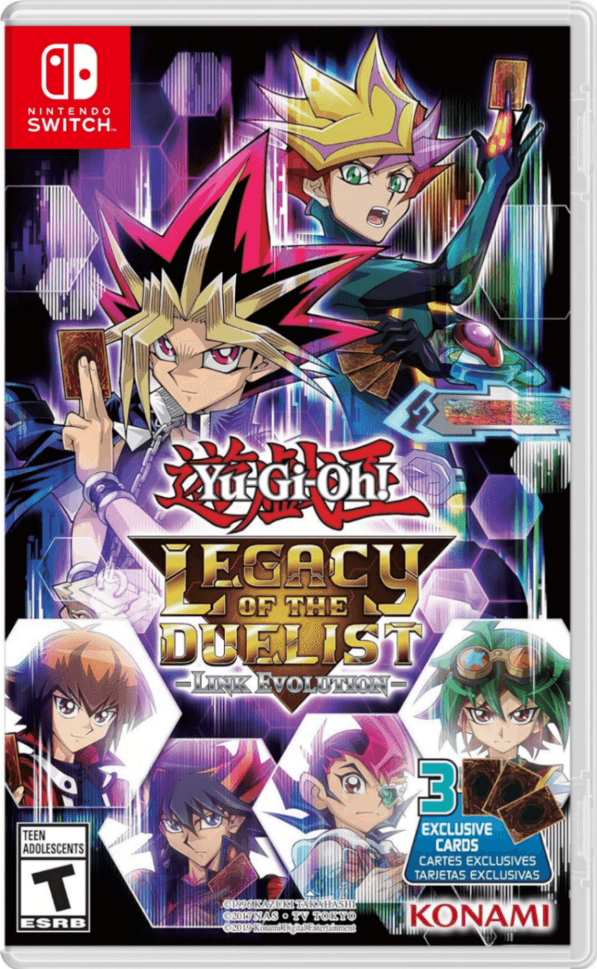 Capa do jogo Yu-Gi-Oh! Legacy of the Duelist: Link Evolution