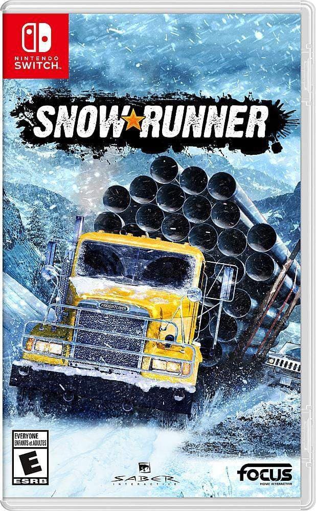 Capa do jogo SnowRunner