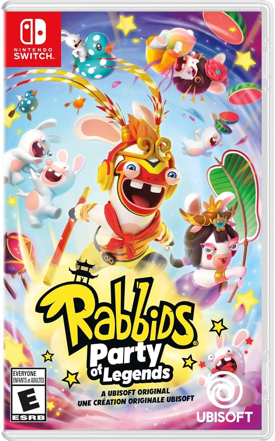 Capa do jogo Rabbids: Party of Legends