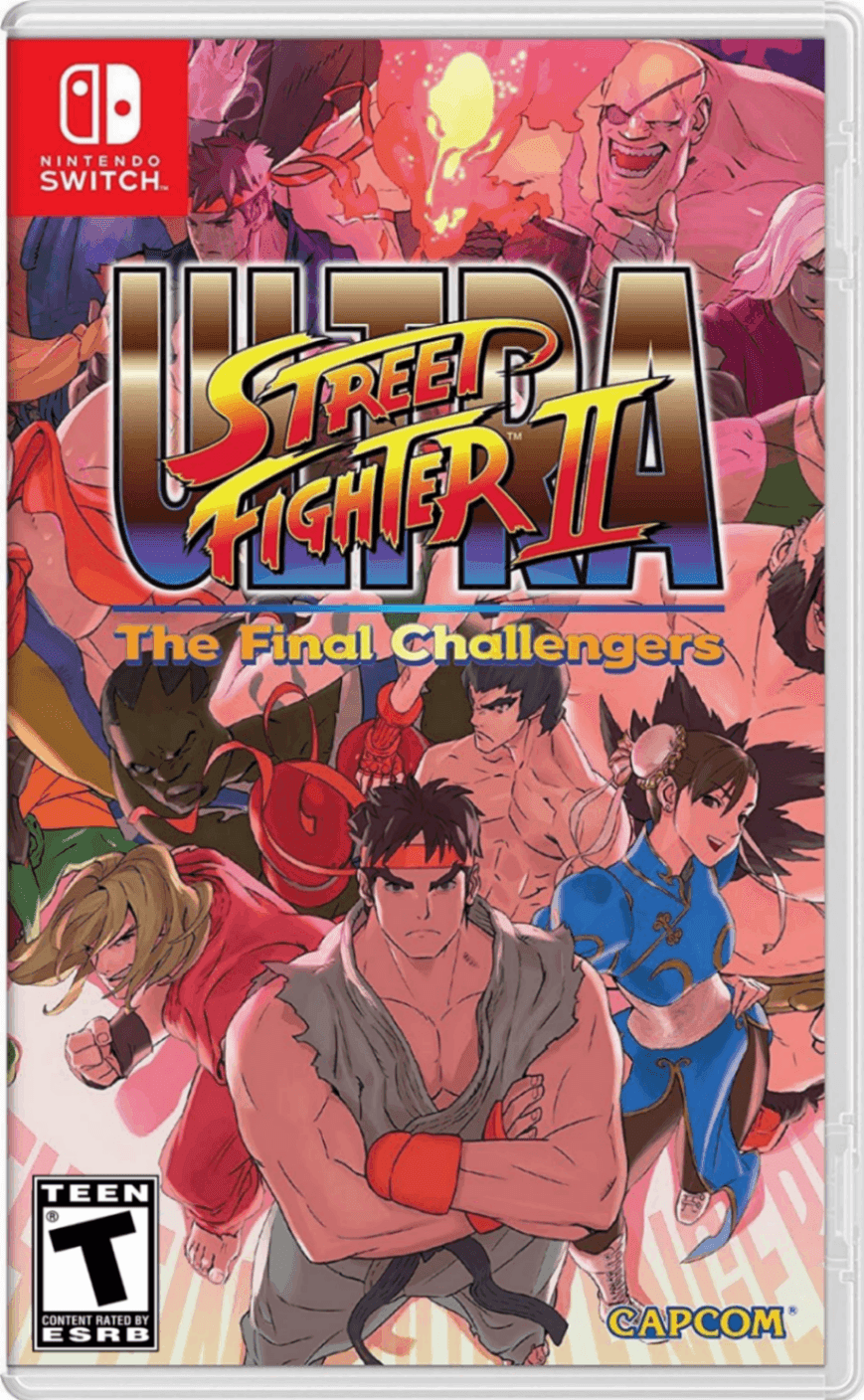 Capa do jogo Ultra Street Fighter II: The Final Challengers