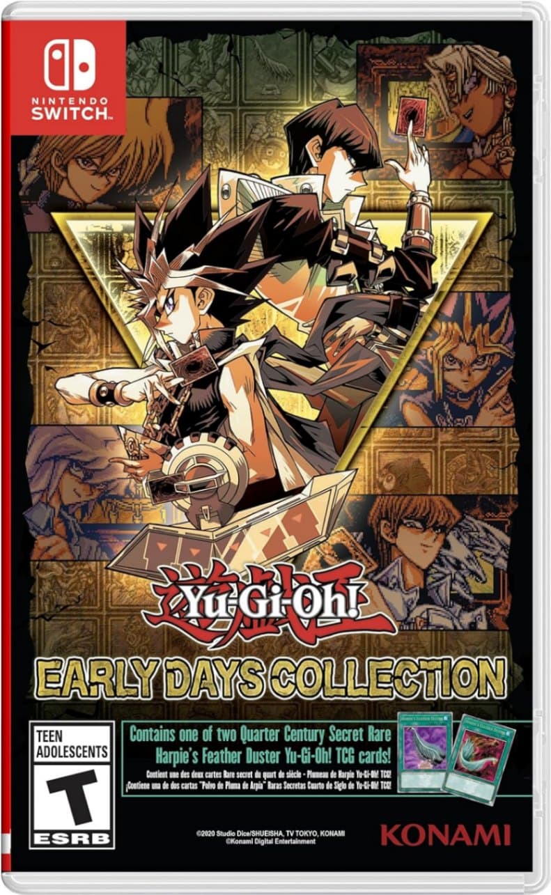 Capa do jogo Yu-Gi-Oh! Early Days Collection