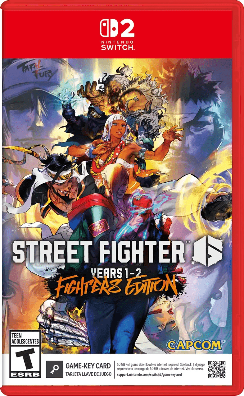 Capa do jogo Street Fighter 6 Year 1-2 Fighters Edition