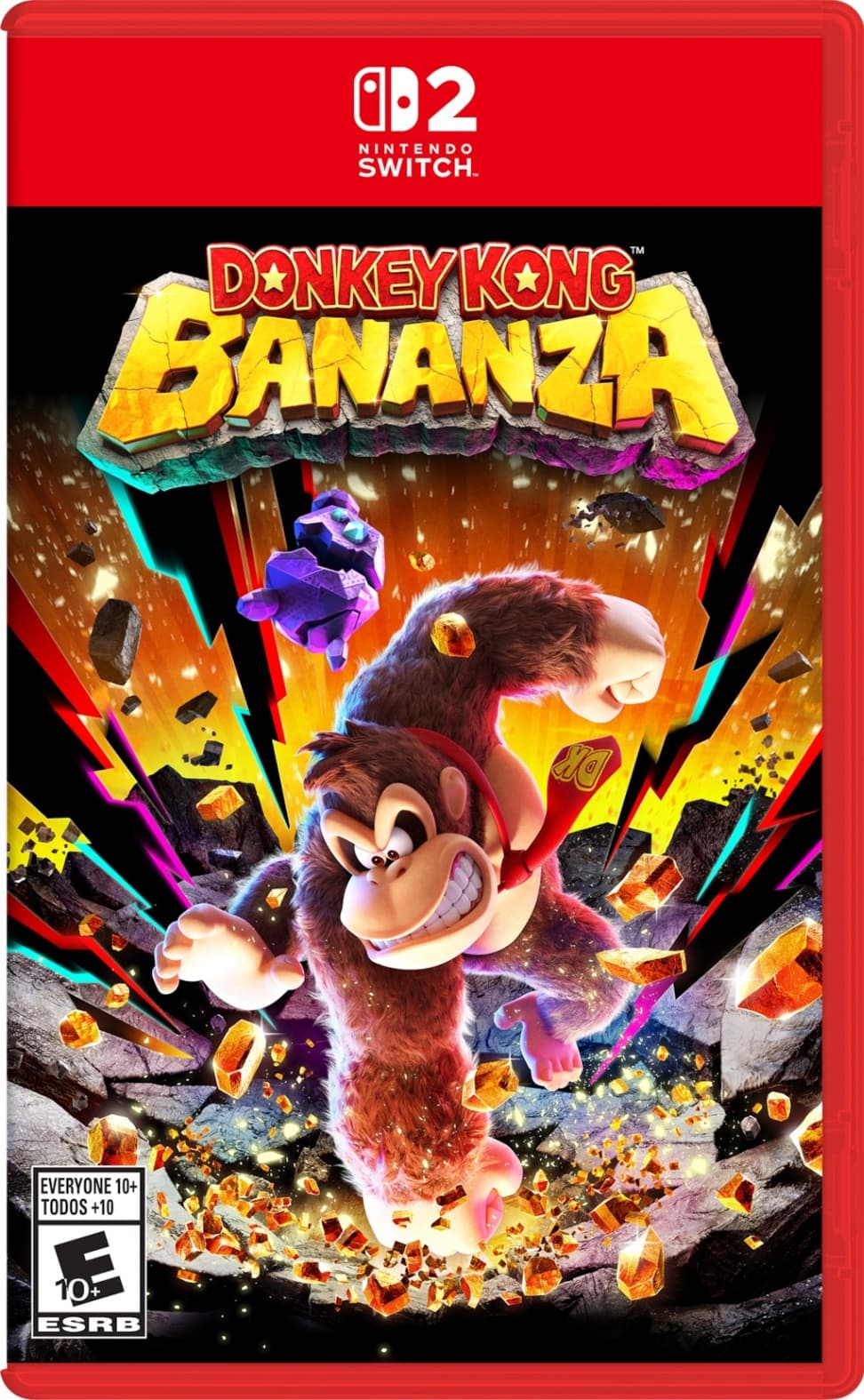 Capa do jogo Donkey Kong Bananza