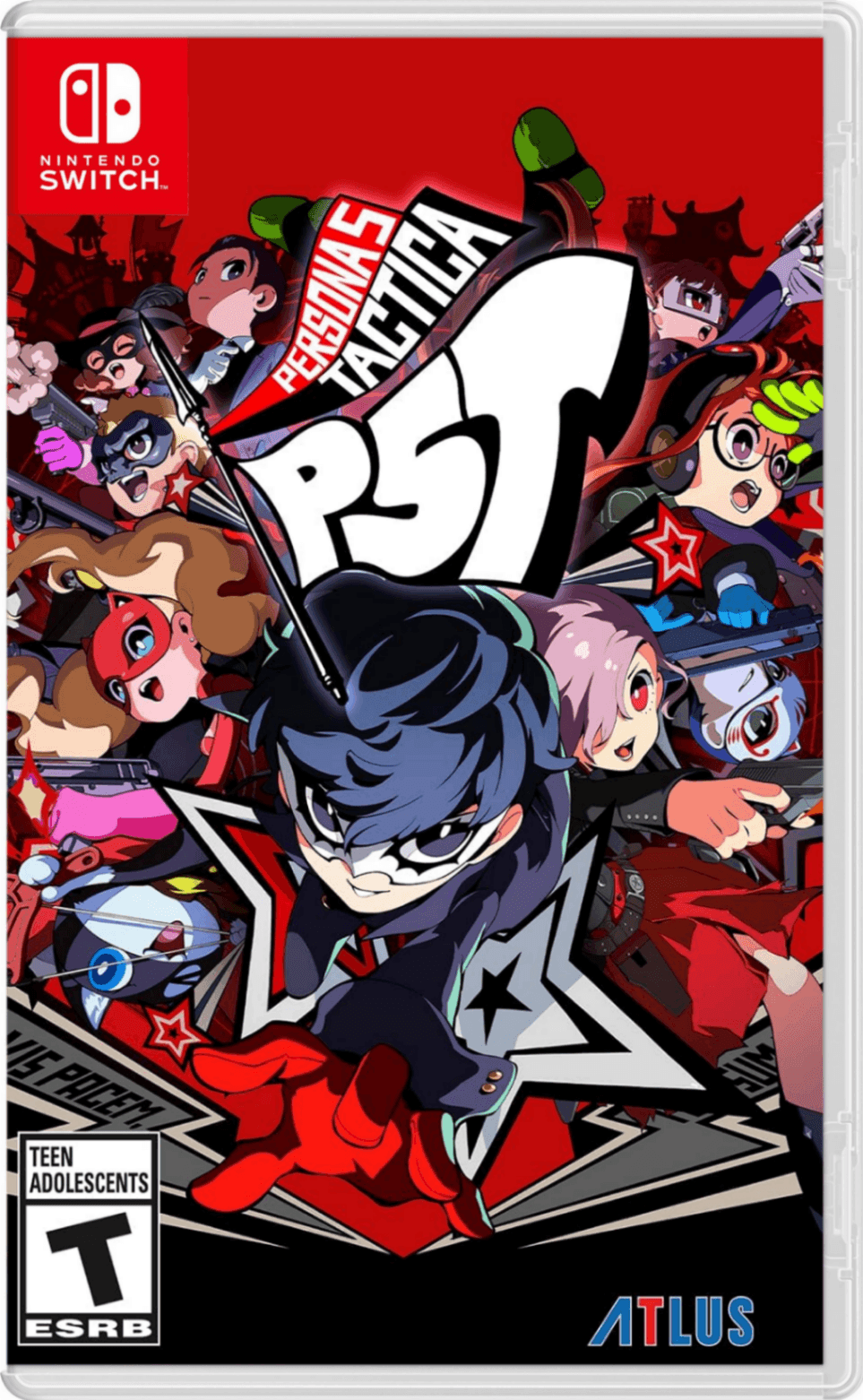 Capa do jogo Persona 5 Tactica