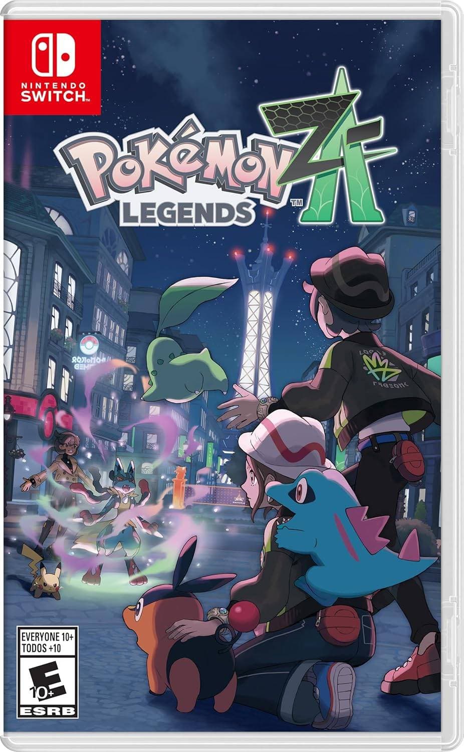 Capa do jogo Pokémon Legends: Z-A