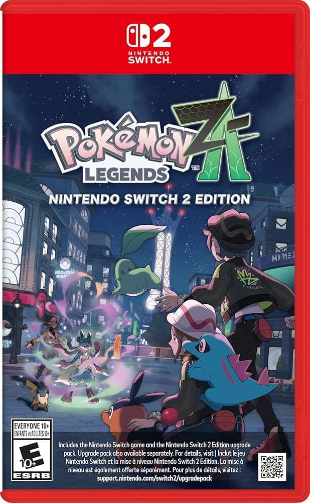 Capa do jogo Pokémon Legends: Z-A - Nintendo Switch 2 Edition