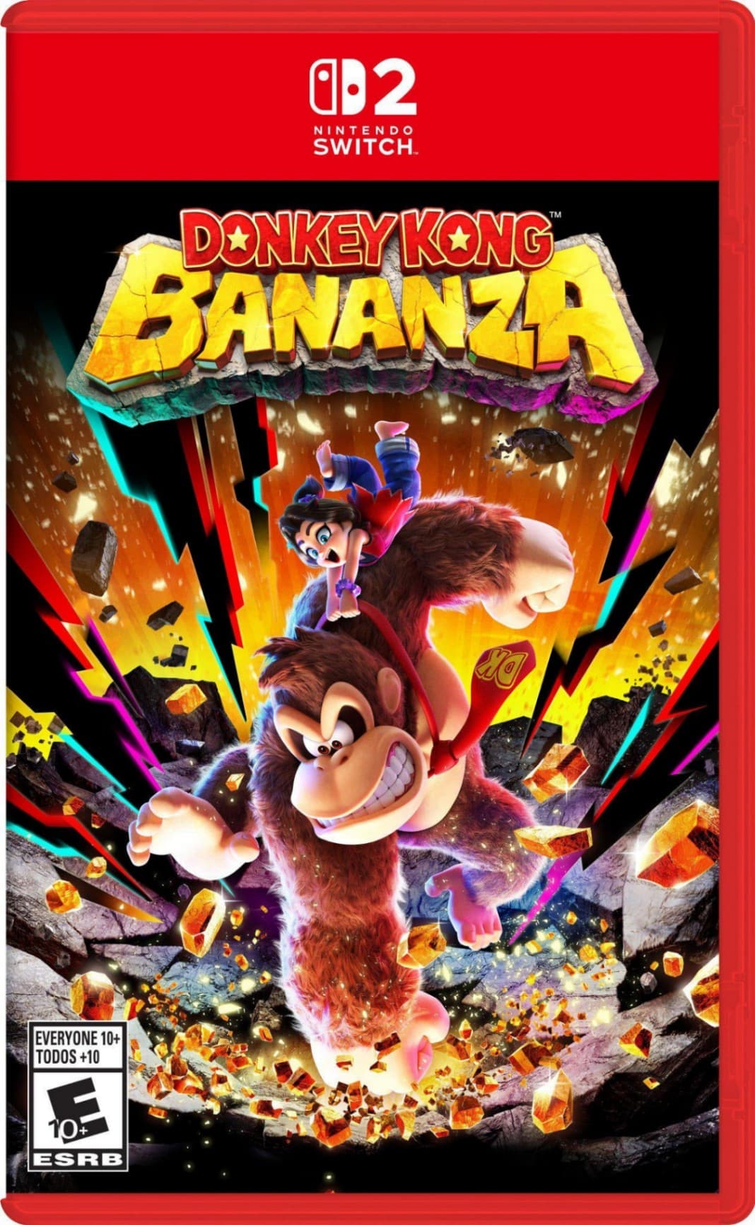 Capa do jogo Donkey Kong Bananza