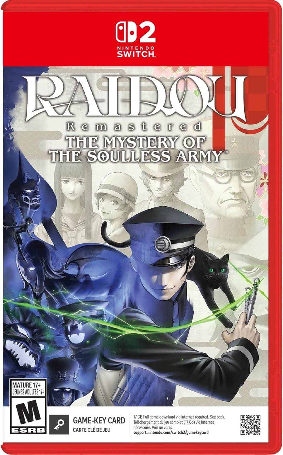 Capa do jogo Raidou Remastered: The Mystery of the Soulless Army