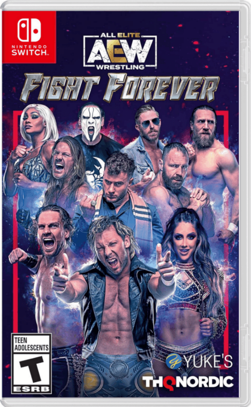Capa do jogo AEW: Fight Forever