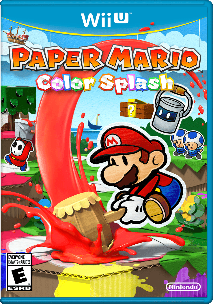 Capa do jogo Paper Mario: Color Splash