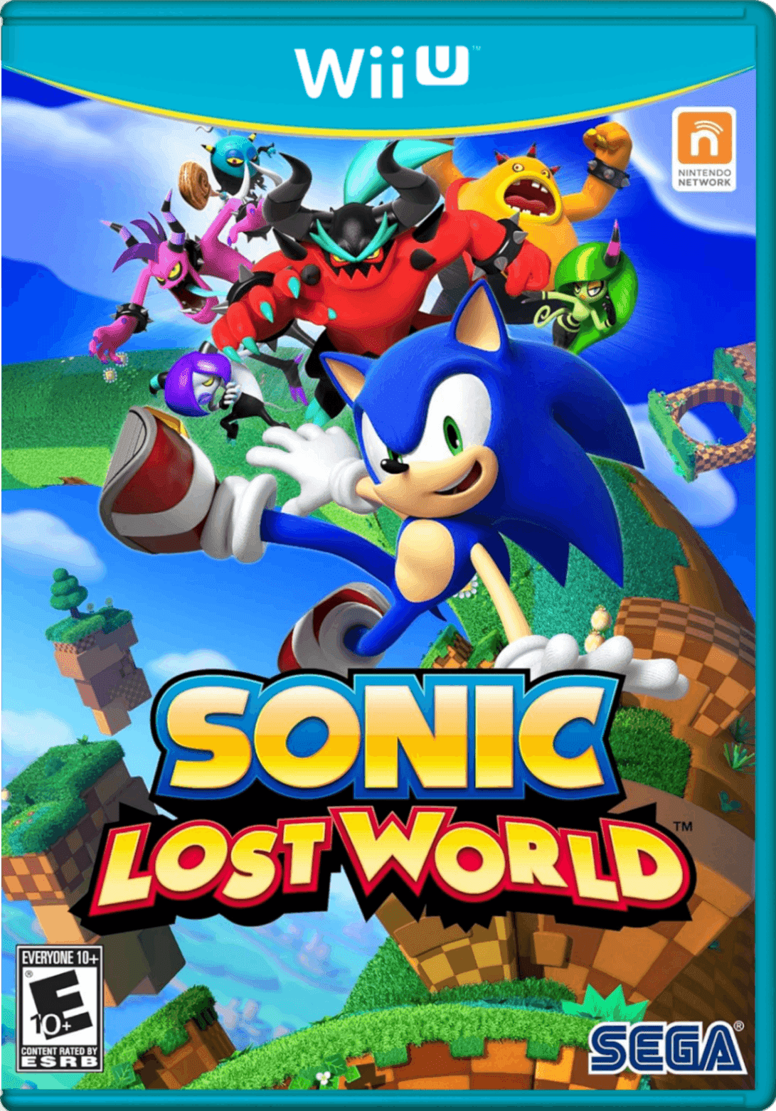 Capa do jogo Sonic Lost World