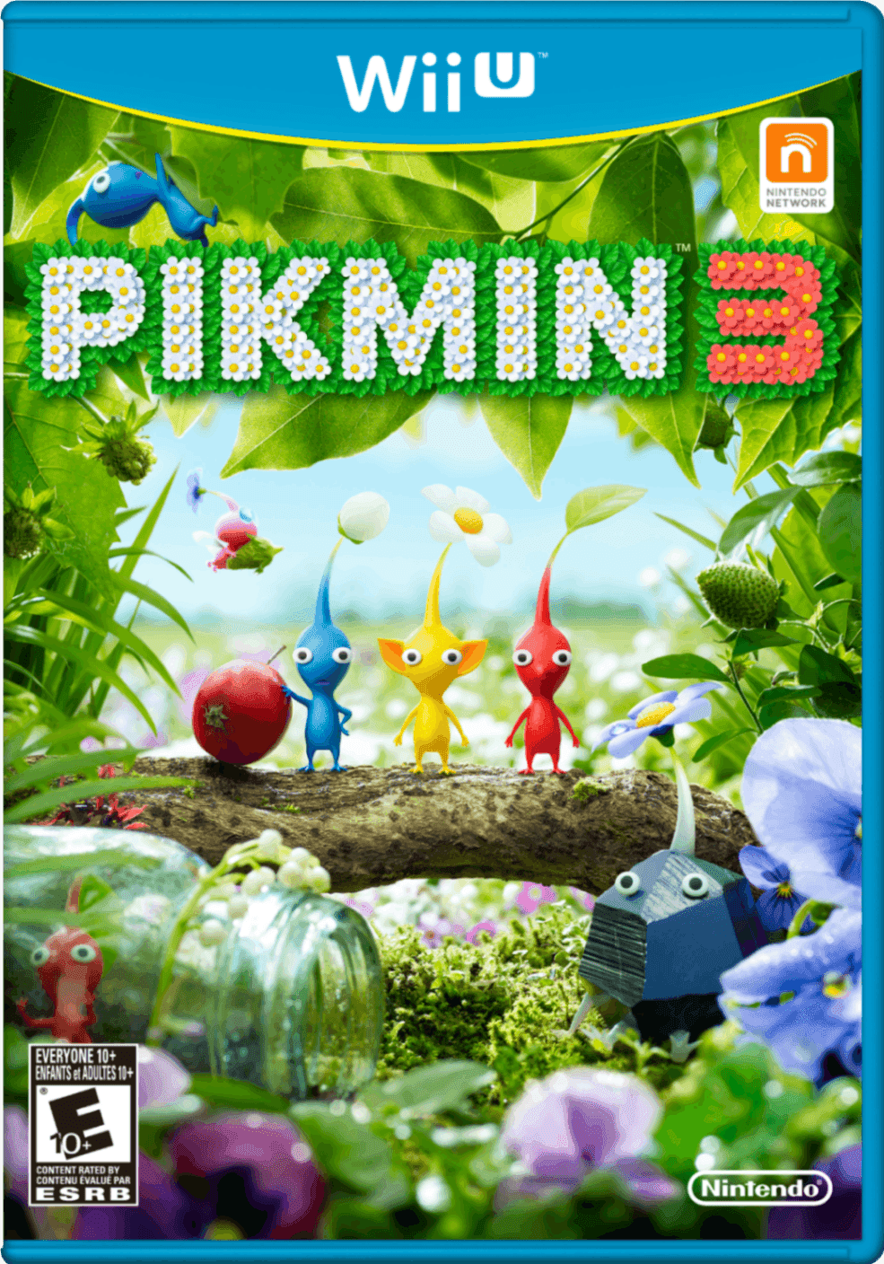 Capa do jogo Pikmin 3