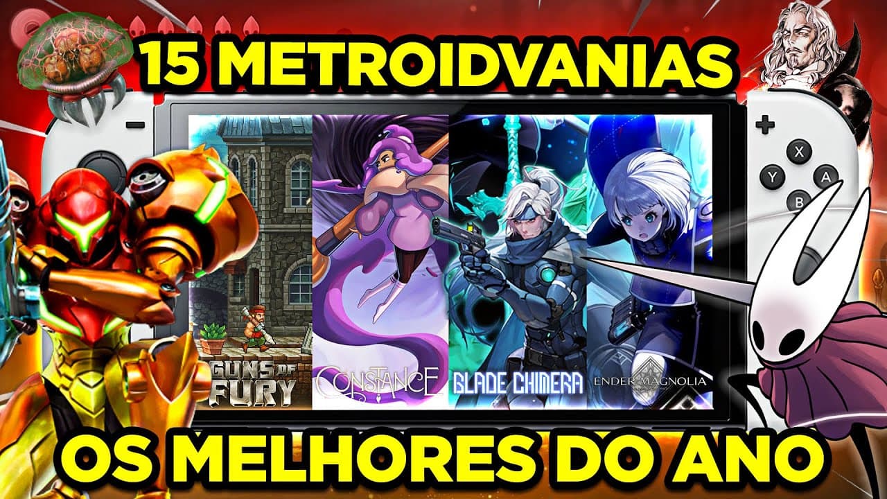 Guia: Os 15 melhores metroidvanias de 2025 no Nintendo Switch &#8211; o guia definitivo para Fãs