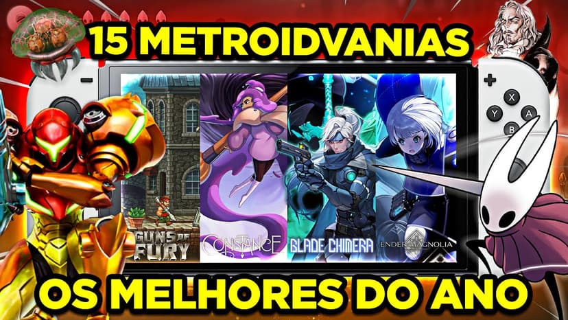 Guia: Os 15 melhores metroidvanias de 2025 no Nintendo Switch &#8211; o guia definitivo para Fãs