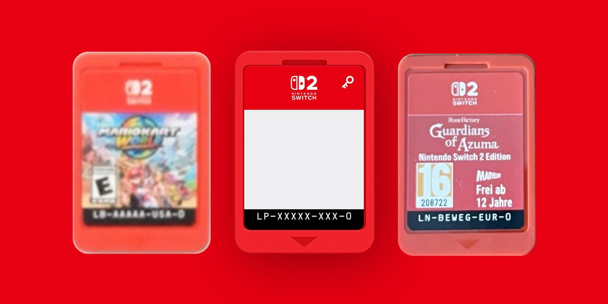 A Nintendo enviou pesquisas pedindo feedback sobre os cartões de jogo do Switch 2