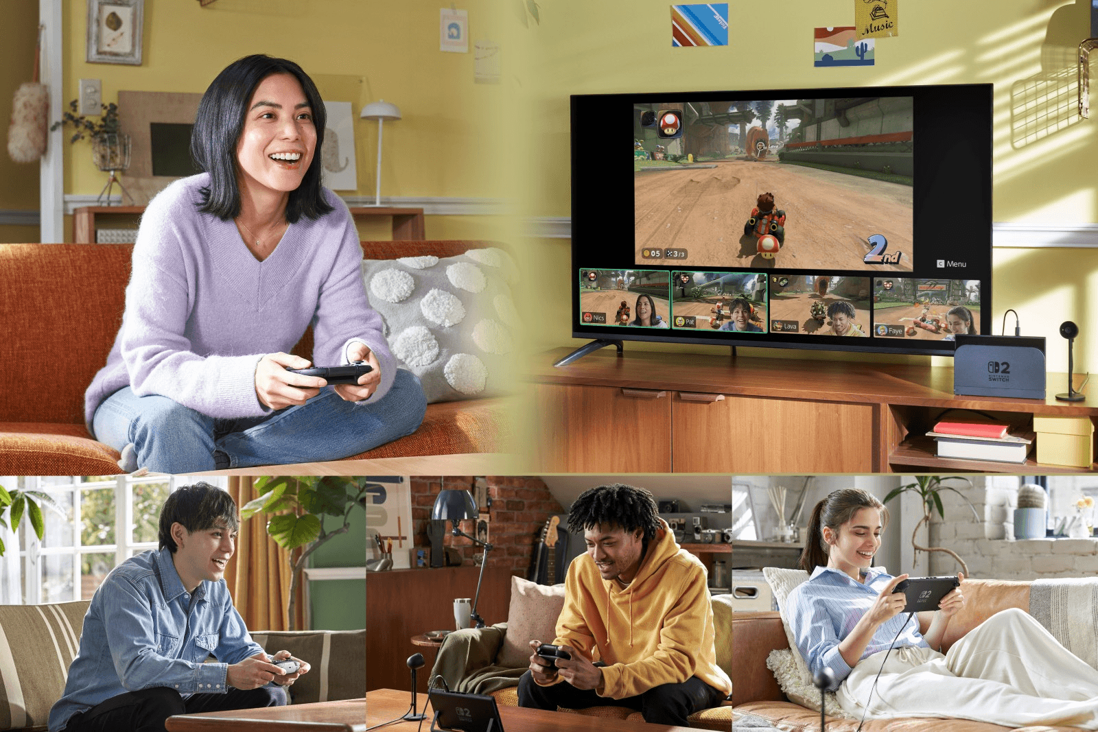 GameChat do Nintendo Switch 2 exigirá número de telefone vinculado