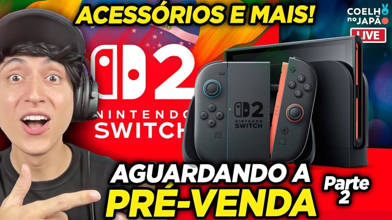 Rumores de segunda leva de estoque do Nintendo Switch 2 no Brasil: O que sabemos