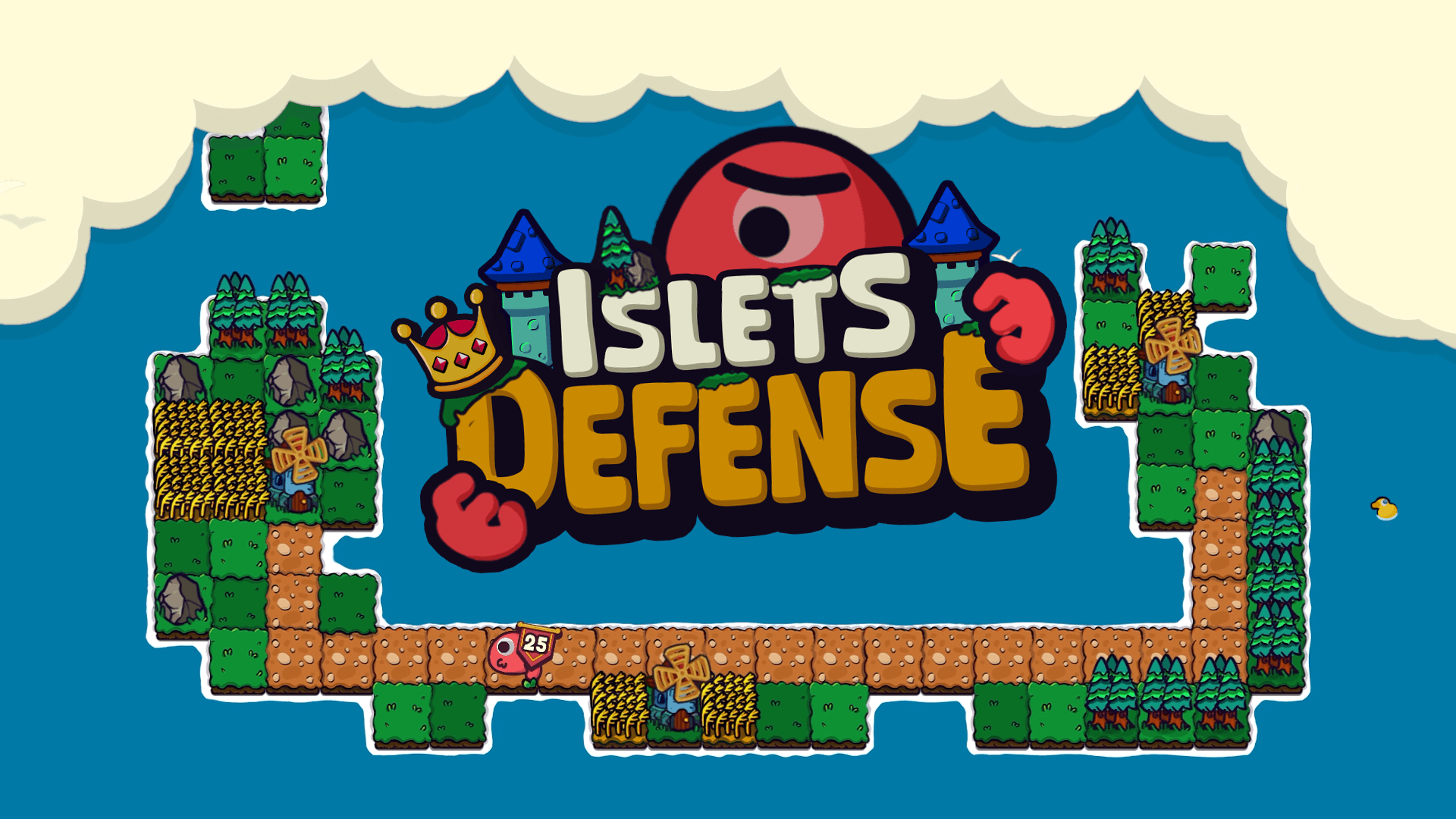 Islets Defense: O melhor tower defense brasileiro acaba de ser lançado – e tem o Coelho no Japão nos créditos!